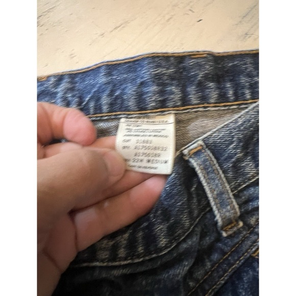 Vintage Rocky Mountain Jeans Rockies Women 22W Mom Denim High Rise USA Made - Picture 4 of 7